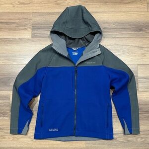 Voormi Inversion Jacket in Titanium Gray/Dark Blue Size Large